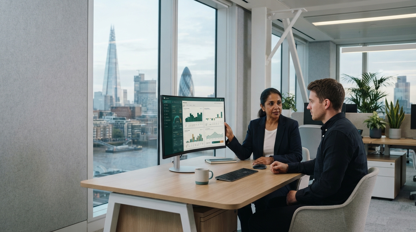 Veyronix AI team analysing market data on screens